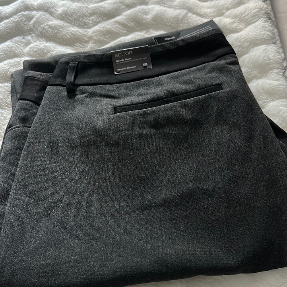 Express Barely Boot Dress Pants- NWT